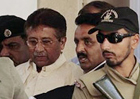 Pervez Musharraf flees court after bail is cancelled